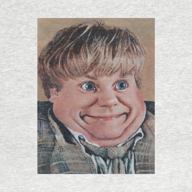 Chris Farley | Liquified Tommy Boy Surreal Picture | Portrait of Chris Farley Pop Art | Painting By Tyler Tilley by Tiger Picasso